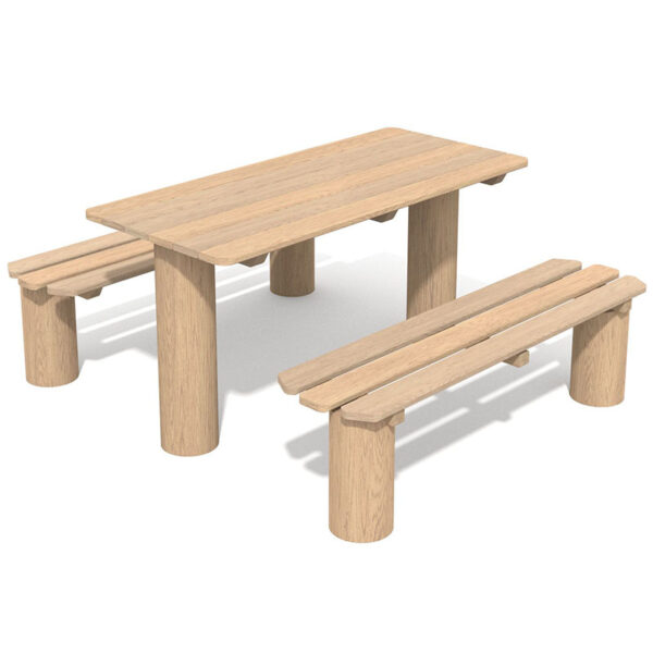 Classic Wooden Picnic Table Set - 8303