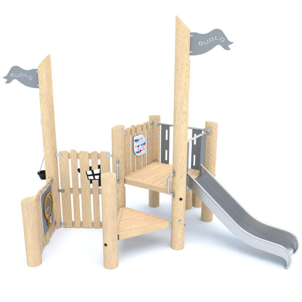 Compact Robinia Play Tower 2 - 8170