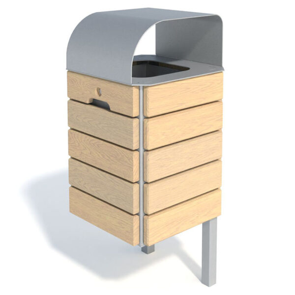 Modern Outdoor Waste Bin - 8304