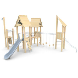 Robinia Adventure Fortress Playground 4 - 8177