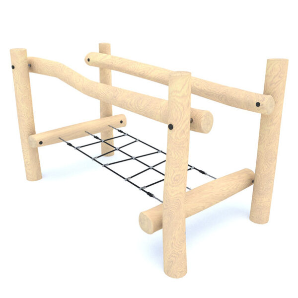 Robinia Parallel Bars with Scramble Net - 8118 1