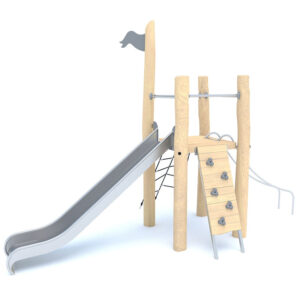 Robinia Play Tower with Slide 1 - 8126