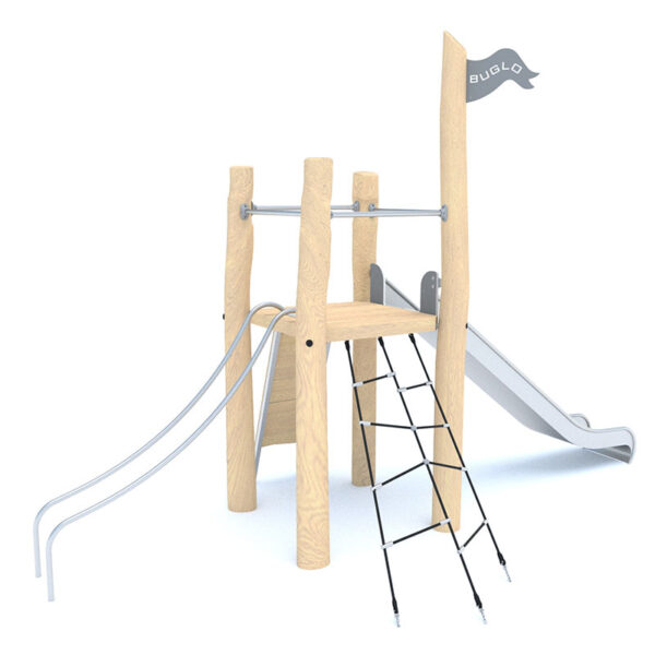 Robinia Play Tower with Slide 2- 8126
